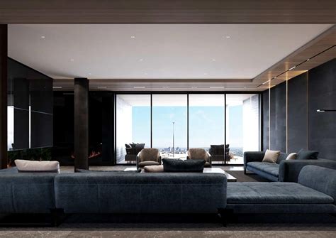 Here is a collection of colorful bedroom designs created by professionals. Floor-to-ceiling windows and a light-coloured ceiling give ...
