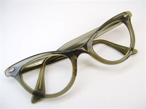 vintage translucent grey horn rim eyeglasses eyewear frame etsy eyewear frames sunglass