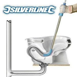 This cannot be performed through the toilet as it will scratch the surface of the porcelain and would be very difficult to work the snake through the porcelain trap built into the toilet fixture. CORKSCREW Toilet Snake Auger WC Drain Unblocker Cleaner ...