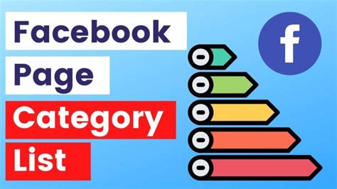 List Of Facebook Page Categories You Can Choose In 2021