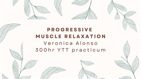 Progressive Muscle Relaxation 30 Min Guided Meditation Audio