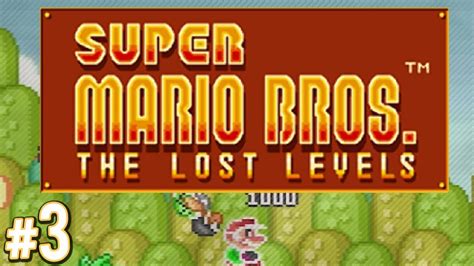 Super Mario Bros The Lost Levels Big Fire Bars Part 3 Youtube