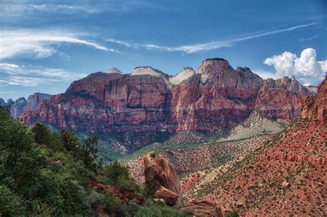 Zion National Park Utah Usa 5161x3439 Exiting The Park From Mt