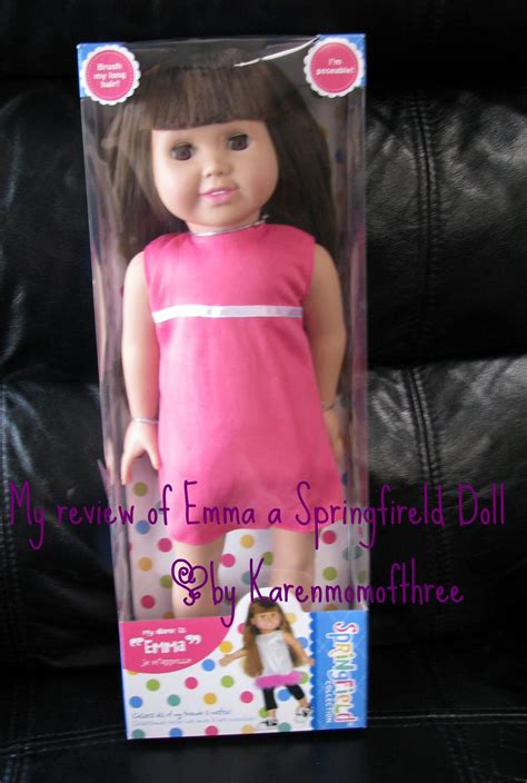 Karen Mom Of Threes Craft Blog A Review Of Springfield Dolls