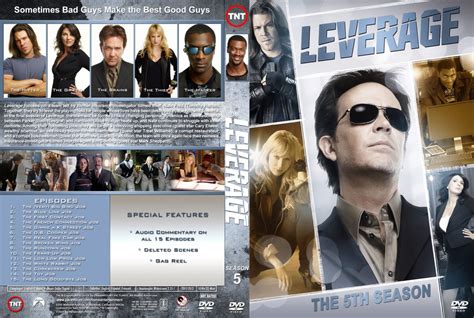 Leverage Season 5 Tv Dvd Custom Covers Leverage S5 Dvd Covers