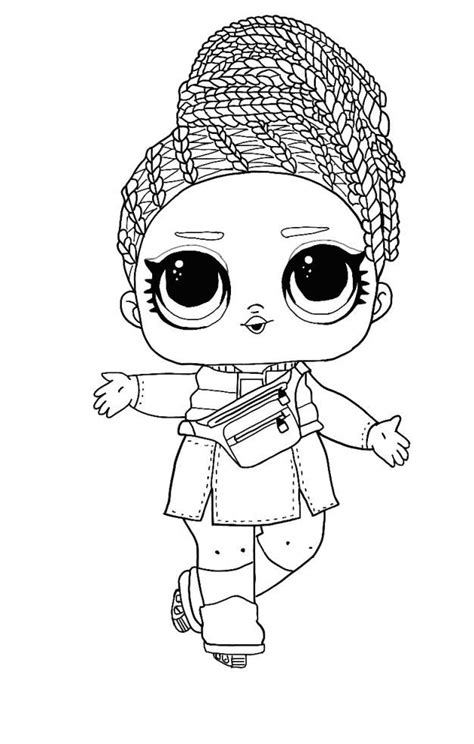 Outrageous millennial girls fashion doll come with 20 surprises. LOL Surprise Winter disco coloring pages - Free coloring ...