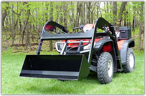 I was considering building a johnny bucket for the 522xi. ATV Hydraulic Front End Loader Bucket | Vtt, Accesoire
