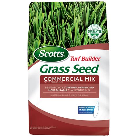 Scotts Turf Builder Grass Seed Commercial Mix For Tall Fescue Lawns