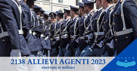 Concorso 2138 Allievi Agenti Polizia Riservato Militari