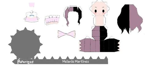 Melanie Martinez Papercraft En 2023 Manualidades Económicas