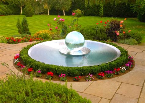 Sphere Fountains And Water Features For Your Garden Allison Armour