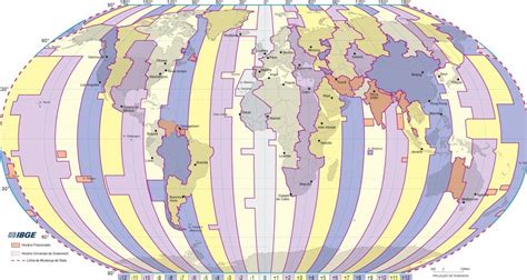 Fuso horário o que é como calcular mapa e fusos no Brasil