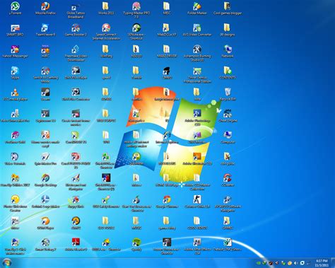 13 Restore Desktop Icons Windows 7 Images Windows 7 Default Desktop