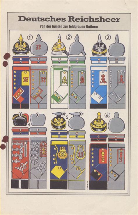 Die dienstgrade der bundeswehr dienen der einordnung der soldaten in die rangordnung der bundeswehr. Deutsche Uniformen Bunt und feldgrau | Bundeswehr heer ...