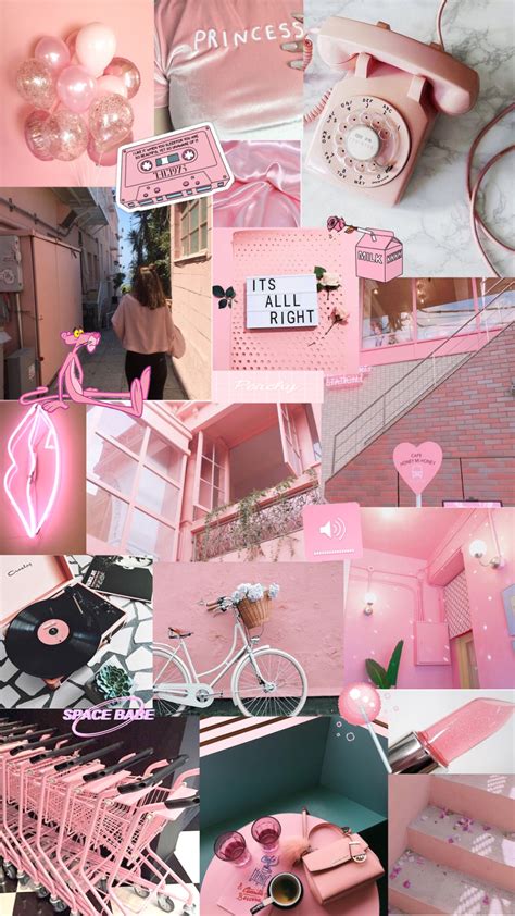 Pink Collage Wallpapers Top Free Pink Collage