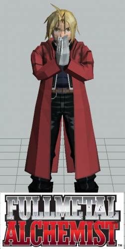 Anime Fullmetal Alchemist Edward Elric Ver 2 Paperzone VN