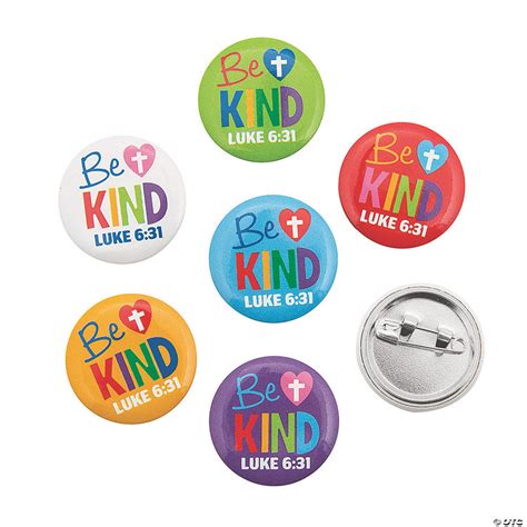 Be Kind Mini Buttons Oriental Trading