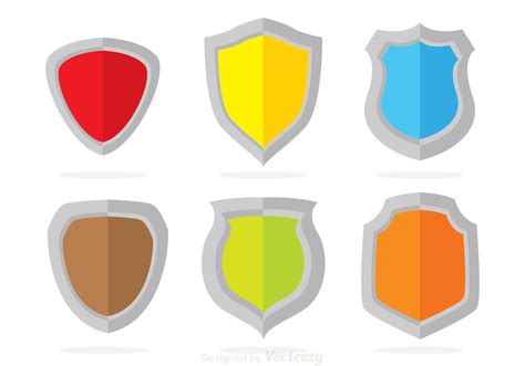 Colors Shield Vectors Download Free Vector Art Stock Graphics And Images