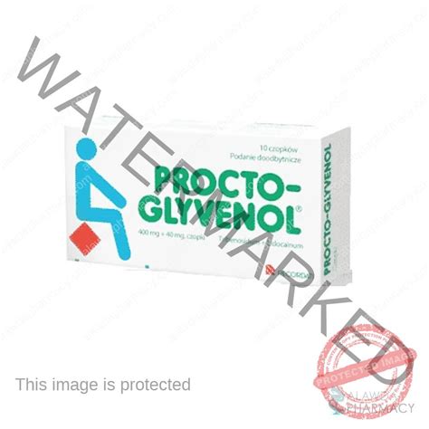 Procto Glyvenol Supp Alawda Pharmacy