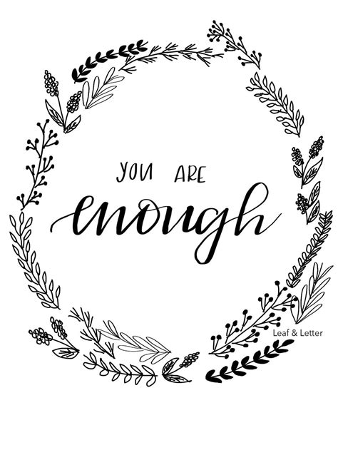 You are enough, because you were made in the image of god and carry his likeness in you! Pin on Bloggers Unite! The Best of Your Blog