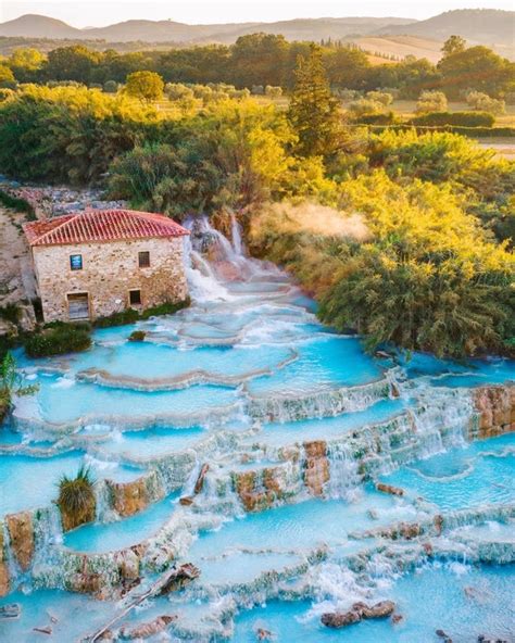 The Hot Springs Of Tuscany Italy Mostbeautiful