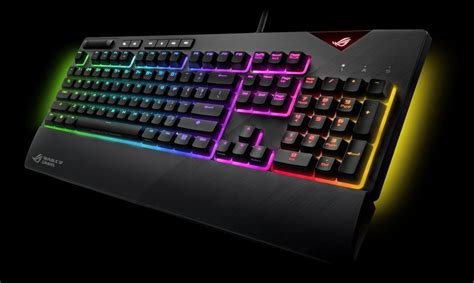Asus Rog Strix Flare Is A Mechanical Keyboard With Flair And The Asus