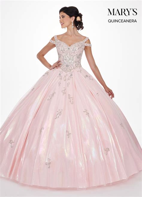 Mq2070 Marys Quinceanera In 2021 Quinceanera Dresses Pink Light Pink