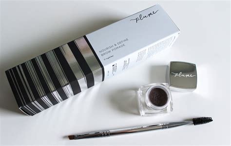 Delivers firm hold and super shine. Plein Vanity- Plume Nourish & Define Brow Pomade Review ...