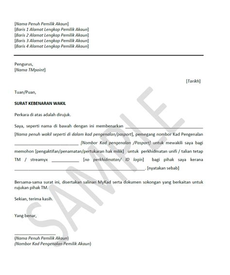 Detail Contoh Surat Termination Letter Koleksi Nomer 34