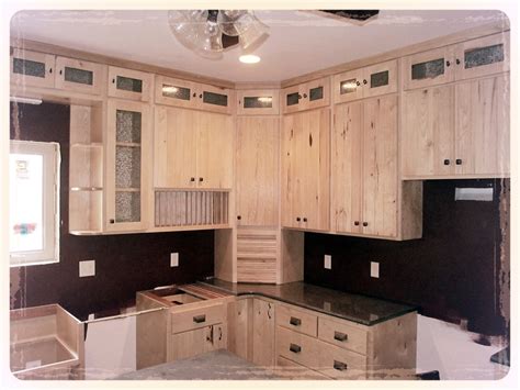 We decided to have barnwood rustics put in granicrete flooring. White Hickory Kitchen Cabinets — Barn Wood Furniture ...