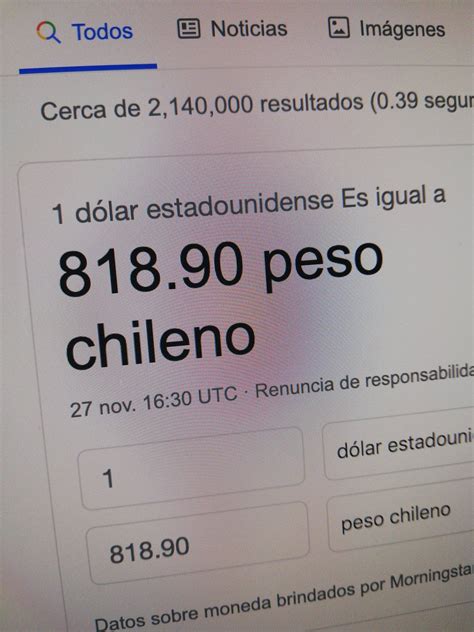 Peso Chileno Sufre Una Caída Histórica A 800 Unidades Por Dólar En Crisis Página 3 Foros Perú