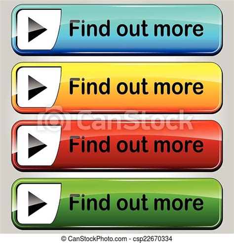 Find Out More Buttons Illustration Of Colorful Find Out More Web