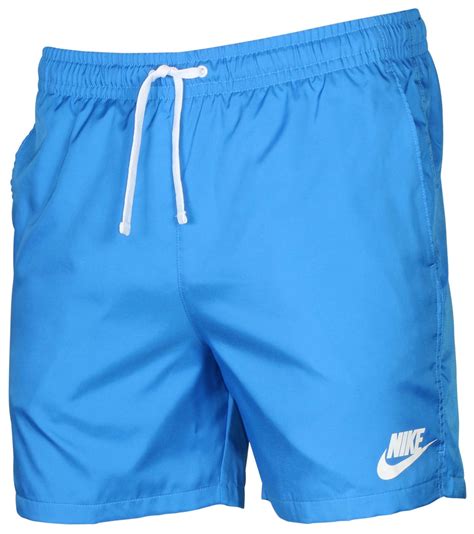 Nike Nike Mens Woven Flow Sport Casual Shorts Blue