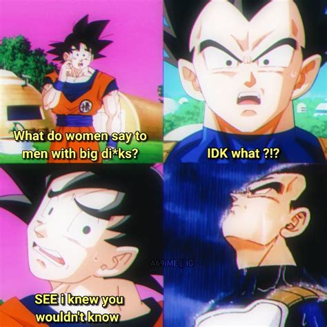 Goku And Vegeta Meme • Dark Meme • Funny • Vegeta In Rain • Goku Icon