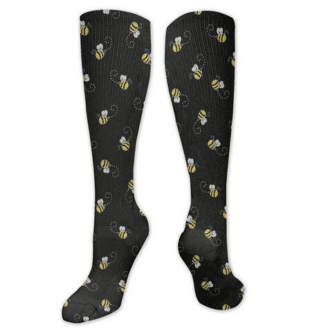 Lovely Bees Compressed Socks For Men And Women£¬below Knee High Socks Clothing