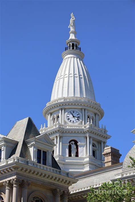 Tippecanoe County Courthouse In Lafayette Indiana 1299 Photograph By