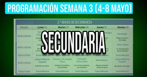 Como lo hizo ayer 3 de mayo, amlo también podría pronunciarse sobre la liberación y la reaprehensión del narcotraficante jesús héctor o héctor luis palma salazar, güero palma. Secundaria: programación de aprende del 4 de mayo al 8 de ...
