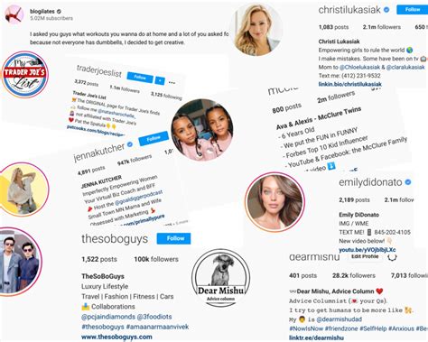 How Your Influencer Social Media Bio Should Look Social Media Instagram Business