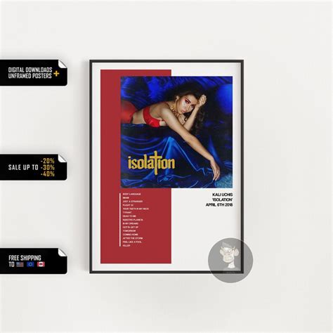 Kali Uchis Isolation Album Cover Poster Etsy Canada