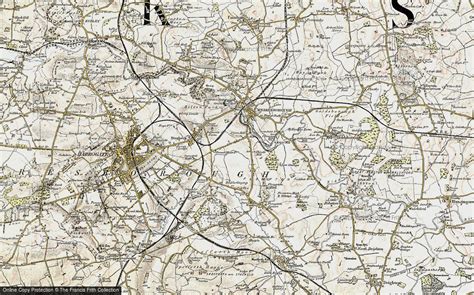Old Maps Of Harrogate And Knaresborough Ringway Footpath Yorkshire