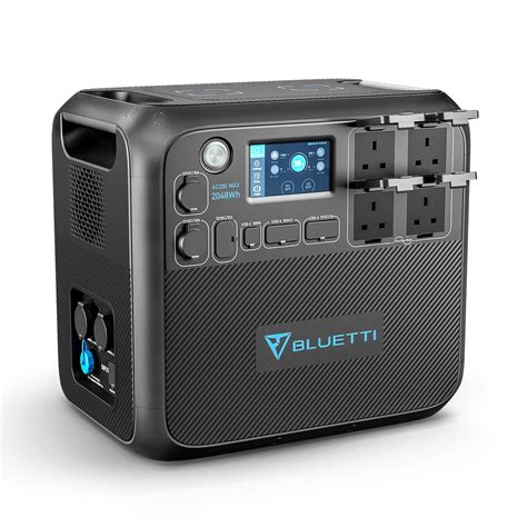 Buy Bluetti Portable Power Station Ac200max 2048wh Lifepo4 Battery