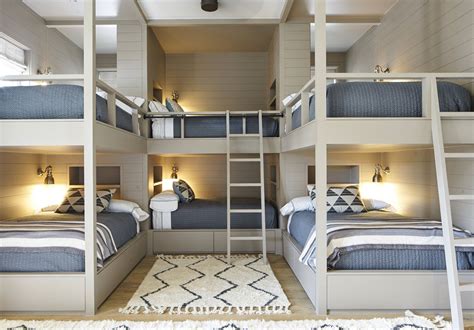 Lake Austin Ryan Street And Associates Bunk Bed Rooms Bunk Beds Built