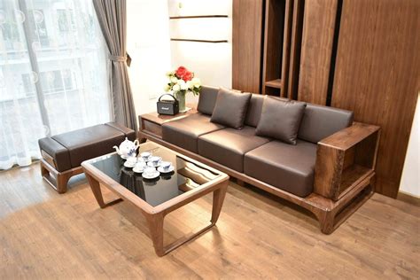 Top 15 mẫu bàn ghế gỗ cho phòng khách nhỏ gọn xinh xắn Nội Thất Hằng Phát