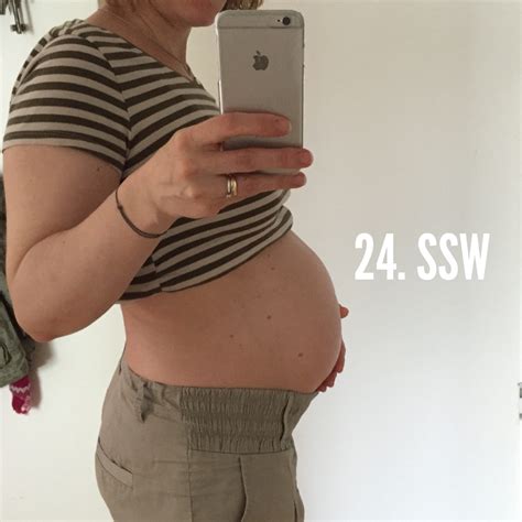 Schwangerschaftstagebuch 23 Und 24 Ssw LÄcheln Und Winken