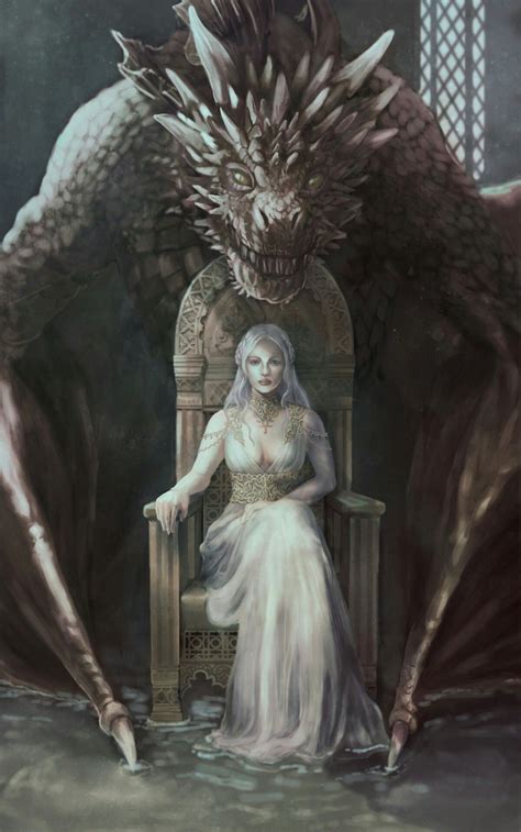 Game Of Thrones Fanart Daenerys Targaryen Mother Of Dragons Game Of