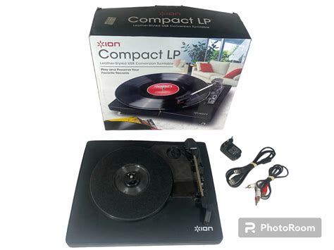 Gramofon Gramofon Ion Compact Lp Czarny Gramofony Loombardpl