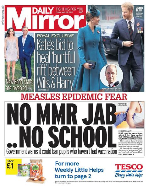 who is the target audience of the daily mirror