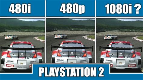Gran Turismo 4 Ps2 480i Vs 480p Vs 1080i Does It Really Run In 1080i