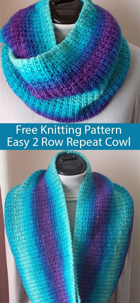 Take the point of your left knitting needle and lift the first stitch up and over the second stitch, then off the end of the right needle. Free Knitting Pattern for Easy 2 Row Repeat Broken Rib ...