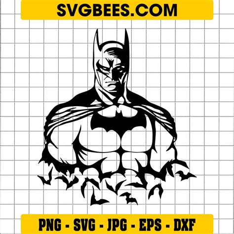 Batman Logo Svg File Svgbees